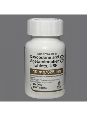 Oxycodone 10mg. 100 tablets